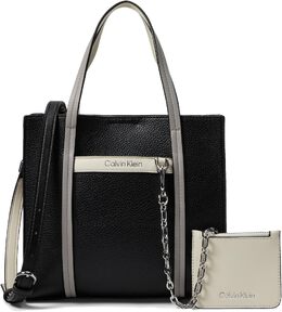 Сумка-тоут Calvin Klein Anya Mini Bag, цвет Black/Stone Multi 9896718 | black/stone multi