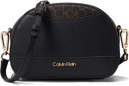 Сумка кросс-боди Calvin Klein Ashley Crossbody, цвет Black/Brown/Khaki 9863421 | black/brown/khaki