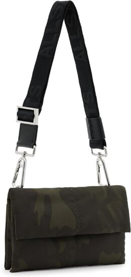 Сумка кросс-боди Allsaints Ezra Nylon Xbody, цвет Dark Camo Green 9945416 | dark camo green