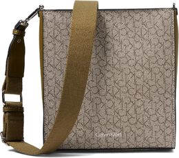 Сумка кросс-боди Calvin Klein Maddi Crossbody, цвет Mini Textured Almond/Taupe/Olive Brown 9865240 | mini textured almond/taupe/olive brown