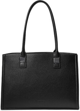 Сумка-тоут Calvin Klein Deesha Tailored Tote, цвет Black/Gunmetal 9970978 | black/gunmetal