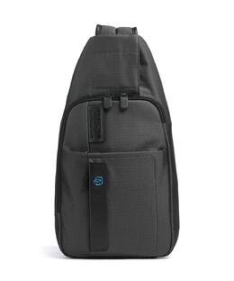 Сумка-Слинг p16 текстильная Piquadro, серый ca4827p16-chevgr | grau