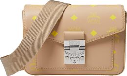 Сумка кросс-боди MCM Color Splash Logo Crossbody Small, цвет Croissant 9631170 | croissant