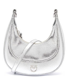 Сумка-хобо Pinko BRIOCHE MINI, серебро pi245w00004286600os | argento