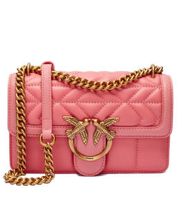 Сумка через плечо Pinko Quilted Love Birds, роза pi244w000148b7600os | rosa