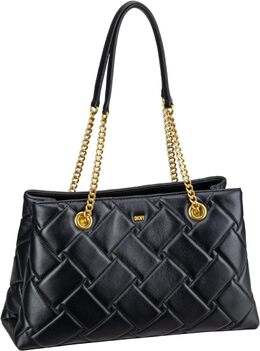Сумка DKNY Willow Tote, цвет Black/Gold 9945772 | black/gold