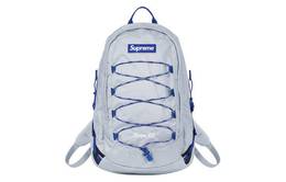 Рюкзак Supreme на молнии, серый / синий sup-ss22-056 | gray