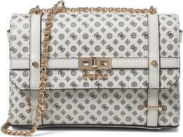 Сумка кросс-боди Guess Emilee Convertible Crossbody Flap, цвет Stone Logo 9950180 | stone logo