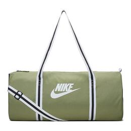 Nike Сумка-ведро Heritage из полиэстера, сумка для багажа, дорожная сумка, обычная, унисекс, серо-оливково-зеленая ba6147-310 | gray olive green