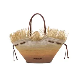 Пляжная сумка Pagoda Pinko, коричневый pi242w000031b2100os | marrone