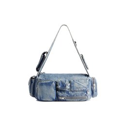 Сумка через плечо Balenciaga Superbus Sling Bag, цвет Vintage Blue 702167 2aa24 4637 | vintage blue