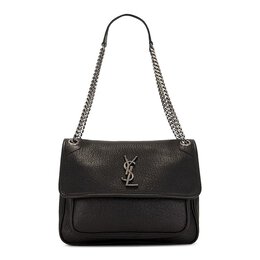 Сумка Saint Laurent Medium Niki Chain Bag, черный 633178 aacia 1000 | black