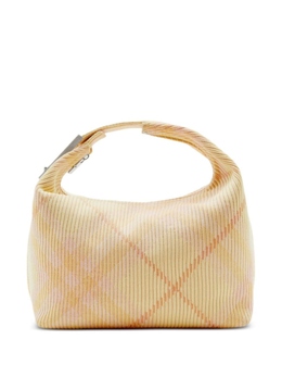 Сумка на плечо Burberry Peg Duffle среднего размера, бежевый 8082046 | бежевый