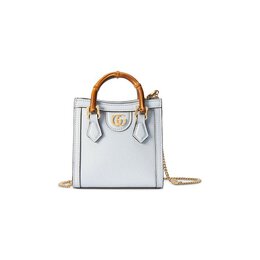Сумка top-handle Gucci Diana Super Mini Bag, цвет Snow/Light Blue 760251 dj20k 4910 | snow/light blue