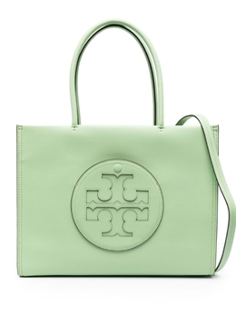 Tory Burch сумка-тоут с тисненым логотипом, зеленый 145612300 | зеленый