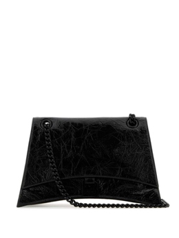 Средняя сумка Balenciaga Crush через плечо, черный 7856022aa6g | черный