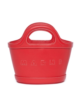 Marni Kids сумка-ведро с вышитым логотипом Tropicallia, красный m01291lv589 | красный