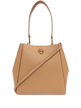 Tory Burch сумка-ведро из кожи McGraw, коричневый 158499 | коричневый