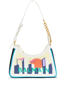 Balmain сумка на плечо B-Army с принтом, белый dn1bt743tpcc | белый