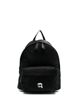 Karl Lagerfeld рюкзак с нашивкой-логотипом, черный 235w3244999 | черный