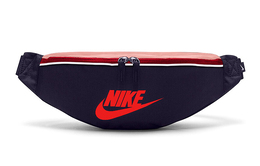 Nike Поясная сумка Heritage из полиэстера, обычная, унисекс, сине-черная ba5750-498 | blue black