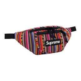 Supreme Сумка через плечо из ткани, поясная сумка, обычная, унисекс, румяная/черная sup-ss20-593 | rouge