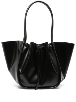 Proenza Schouler большая сумка-тоут Ruched, черный hb243067 | черный