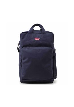 Рюкзак унисекс — L-Pack Large из переработанного сырья, полиэстер, логотип Levi's, темно-синий 7626725467350 | dunkelblau