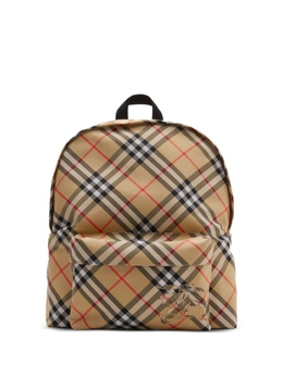 Burberry рюкзак в клетку Nova Check, нейтральный цвет 8091312 | нейтральный цвет