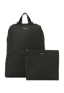 Рюкзак с эмблемой, однотонный, женский Tumi, цвет Black Gunmetal Dgm 0883509103621 | black gunmetal dgm