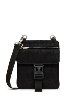 Valentino Garavani сумка-мессенджер Toile Iconographe, черный yp0u98csh | черный