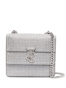 Сумка на плечо Jimmy Choo Varenne, серебристый varenneshoulderaeo001367 | серебристый
