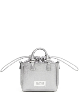 Сумка-шоппер Maison Margiela 5AC с металлическим эффектом, серебристый sb1wg0046p6749 | серебристый