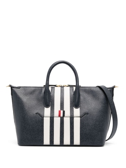 Thom Browne сумка-тоут с полосками 4-Bar, синий uag162a00198 | синий