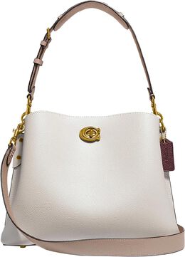 Женская сумка на плечо Coach из полированной кожи Pebble Leather Willow b08s7czlxt
