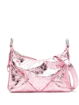 Сумка Givenchy Voyou с эффектом металлик, розовый bb50thb1q9 | розовый