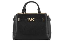 Michael Kors Сумка из коровьей кожи с искусственной кожей, сумка через плечо, сумка-трубы, женская, черная 35s3g6rs1t-001