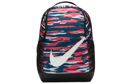 Nike Рюкзак из полиэстера, обычный, унисекс, черный, красный ba6192-013 | black red
