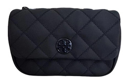 Tory Burch Сумка из козьей кожи, квадратная, среднего размера, через плечо, черная 149682-001