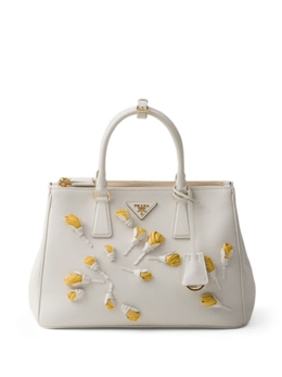Большая сумка Prada Galleria из сафьяновой кожи, белый 1ba274vyor2cys | белый