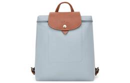 Longchamp Женский рюкзак Le Pliage из переработанного полиамида, цвет синий и коричневый 1699089p80