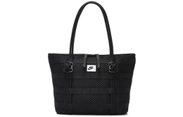 Nike Сумка-шоппер Air Tote Bag из полиэстера, сумка-шоппер, сумки через плечо, сумки-шопперы, обычные сумки унисекс, чисто-черные cu2607-010 | pure black