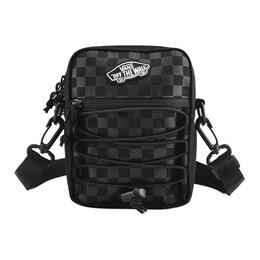 Vans Сумка через плечо из полиэстера, обычная женская, черная, с тонкой текстурой vn0a48hkbka | black subtle texture