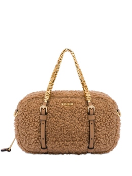 Moschino сумка-тоут с логотипом, коричневый a73708222 | коричневый