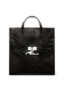 Courreges Courrèges сумка-шоппер Reedition Naplack, черный pergsa087cr0044 | черный