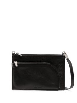 Клатч с тисненым логотипом Rick Owens, черный ra02c0320lcn | черный