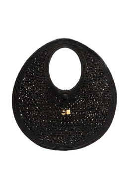 Сумка на плечо Jacquemus Le Rond Spiaggia, черный 243ba3873219990 | черный