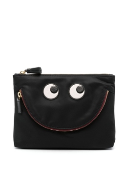 Anya Hindmarch сумка-клатч Eyes, черный 193559 | черный