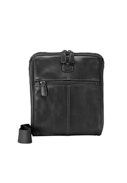 Кожаная сумка через плечо Life Pelle 24 см Bric's, черный 8016623827933 | black