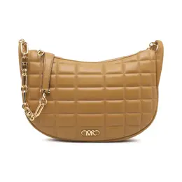 Кожаная сумка через плечо LG Chain MSGR Michael Kors, коричневый mk242w000002c2900os | cammello